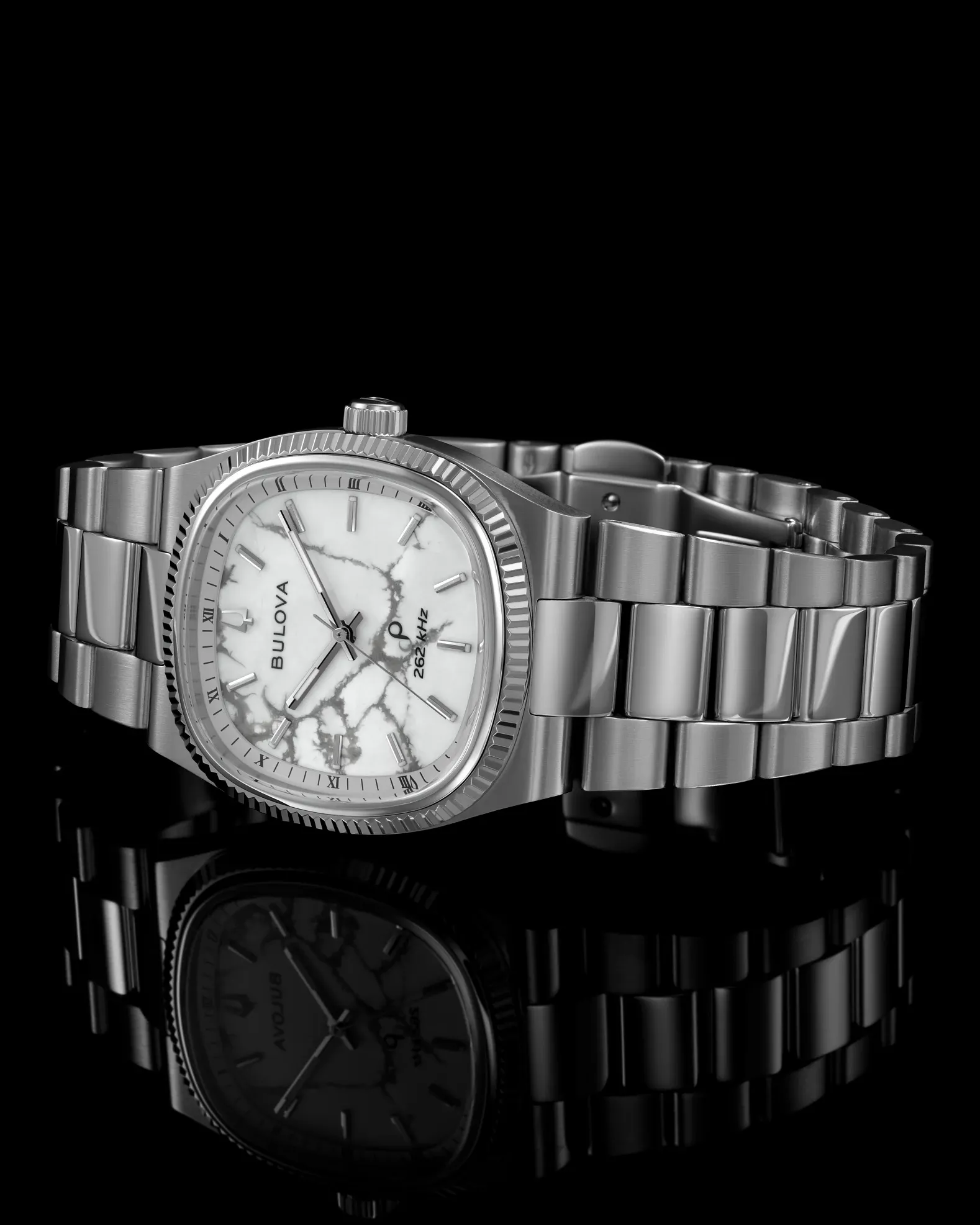 Bulova 腕時計 シルバー ホワイトダイヤル　上344 White Dial Stainless Steel Bracelet Super Seville 96A344 | Bulova